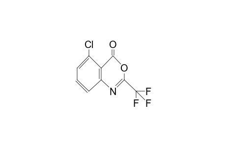 4H-3,1-Benzoxazin-4-one, 5-chloro-2-(trifluoromethyl)-