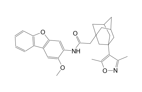 2-[3-(3,5-dimethyl-4-isoxazolyl)-1-adamantyl]-N-(2-methoxydibenzo[b,d]furan-3-yl)acetamide