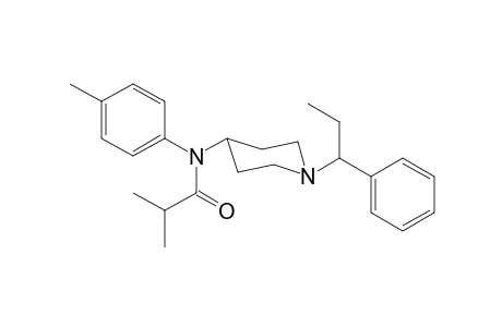 N-4-Methylphenyl-N-[1-(1-phenylpropyl)piperidin-4-yl]isobutanamide