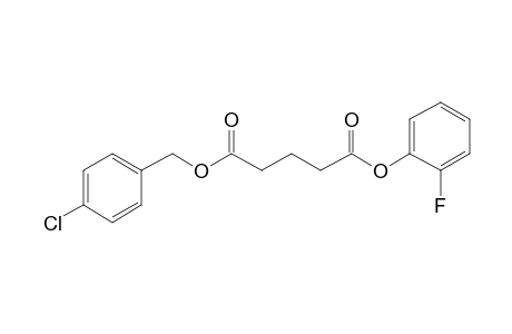 Glutaric acid, 2-fluorophenyl 4-chlorobenzyl ester