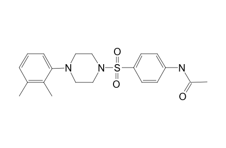 Acetamide, N-[4-[4-(2,3-dimethylphenyl)piperazine-1-sulfonyl]phenyl]-