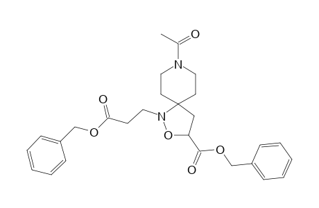 2-(2'-Benzyloxycarbonylethyl)-3,3-spiro(pentamethylene-3'-azaacetyl)-5-benzyloxycarbonylisoxazolidine