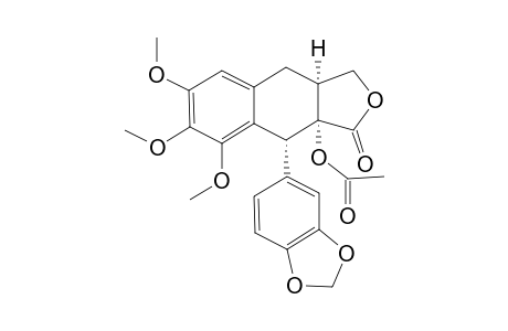 ERLANGERIN-B;2-ALPHA-ACETOXY-6-METHOXY-PICROPOLYGAMATIN