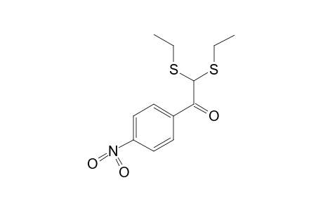 (p-nitrophenyl)glyoxal, 1-(diethyl mercaptal)