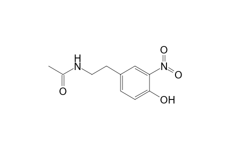 N-[2-(4'-Hydroxy-3'-nitrophenyl)ethyl]-acetamide