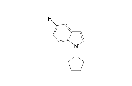 1-Cyclopentyl-5-fluoroindole