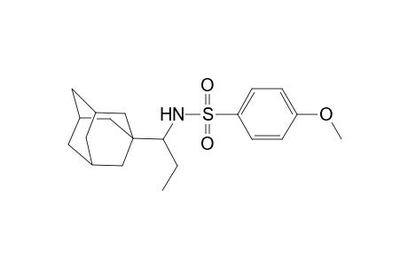 Benzenesulfonamide, N-[1-(1-adamantyl)propyl]-4-methoxy-