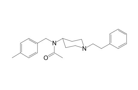 N-(4-Methylbenzyl)-N-(1-(2-phenylethyl)-4-piperidyl)acetamide