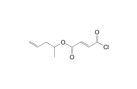 Fumaric acid, monochloride, pent-4-en-2-yl ester