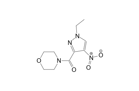 4-[(1-ethyl-4-nitro-1H-pyrazol-3-yl)carbonyl]morpholine