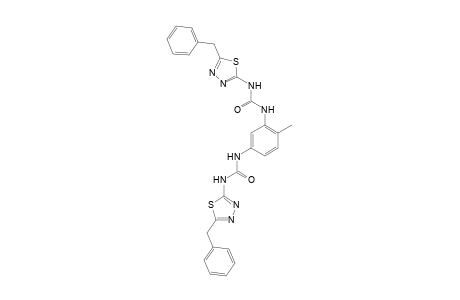 1,1'-(4-Methyl-1,3-phenylene)bis[3-(5-benzyl-1,3,4-thiadiazol-2-yl)urea]