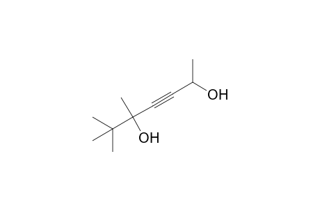 5,6,6-Trimethyl-hept-3-yne-2,5-diol
