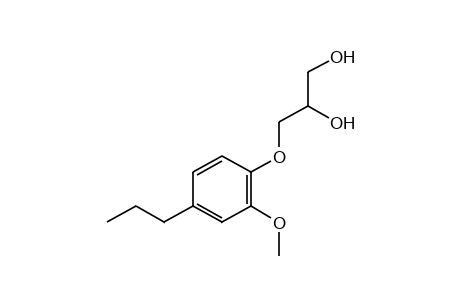 3-(2-methoxy-4-propylphenoxy)-1,2-propanediol