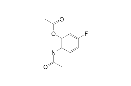 2-Amino-5-fluorophenol, N,o-bisacetyl-