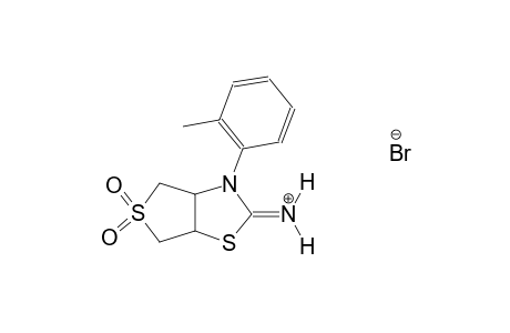 3-(2-methylphenyl)tetrahydrothieno[3,4-d][1,3]thiazol-2(3H)-iminium 5,5-dioxide bromide