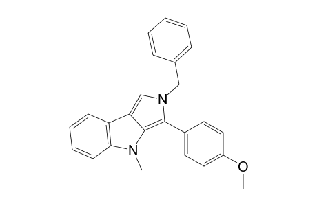 2-benzyl-3-(4-methoxyphenyl)-4-methyl-pyrrolo[3,4-b]indole