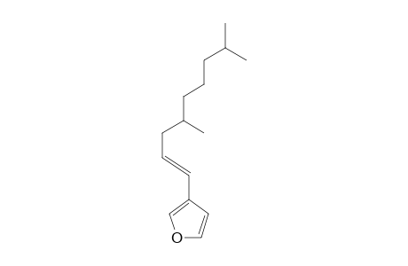 (+/-)-(1'E)-3-(4',8'-DIMETHYLNON-1-ENYL)-FURAN