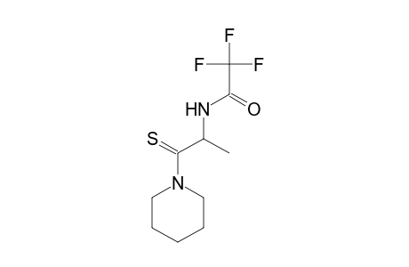 Trifluoroacetamide, N-[3-(1-piperidyl)-3-thioxopropane-2-yl]-