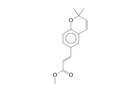 (E)-3-(2,2-dimethylchromen-6-yl)acrylic acid methyl ester