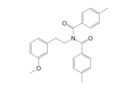 3-Methoxyphenethylamine N,N-bis(4-toluoyl)