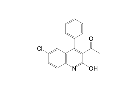 6-chloro-2-hydroxy-4-phenyl-2-quinolyl methyl ester