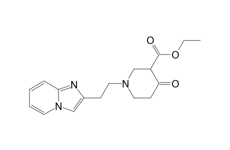 2-[2-(3-ETHOXYCARBONYL-4-OXOPYRIDINE)-ETHYL]-IMIDAZO-[1,2-A]-PYRIDINE