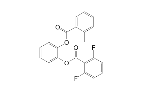 1,2-Benzenediol, o-(2,6-difluorobenzoyl)-o'-(2-methylbenzoyl)