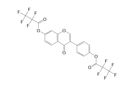 Daidzein, bis(pentafluoropropionate)