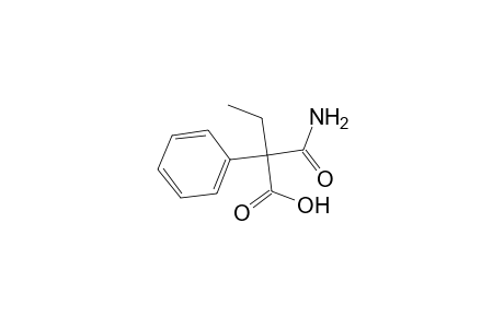 Benzeneacetic acid, .alpha.-(aminocarbonyl)-.alpha.-ethyl-