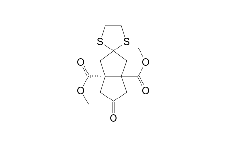 Spiro[1,3-dithiolane-2,2'(1'H)-pentalene]-3'a,6'a(3'H,4'H)-dicarboxylic acid, dihydro-5'-oxo-, dimethyl ester, cis-