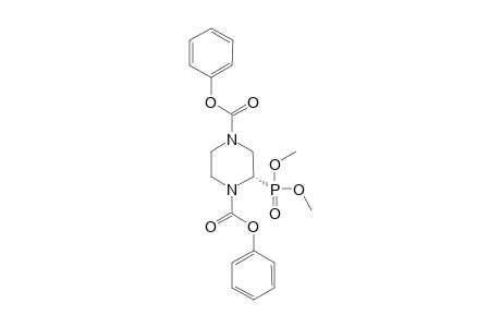 Dimethyl .alpha.-[1,4-Bis(phenoxycarbonyl)piperazino)phosphonate