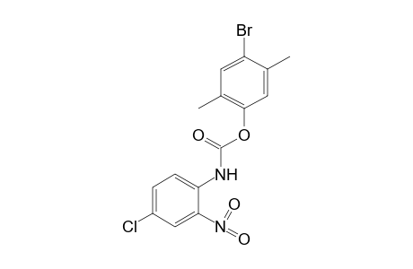 4-chloro-2-nitrocarbanilic acid, 4-bromo-2,5-xylyl ester