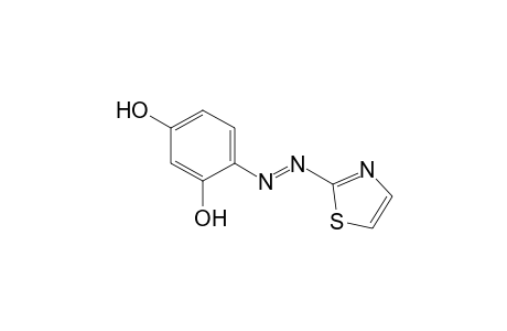 4-[(E)-1,3-Thiazol-2-yldiazenyl]-1,3-benzenediol
