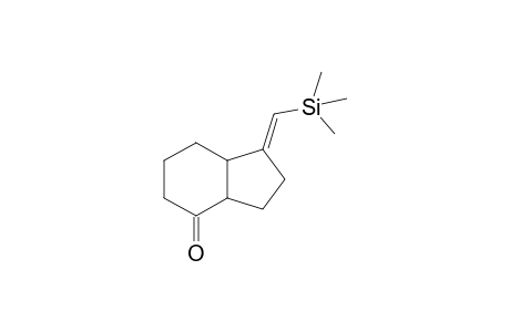 (3Z)-[(Trimethylsilyl)methylidene]octahydroinden-4-one