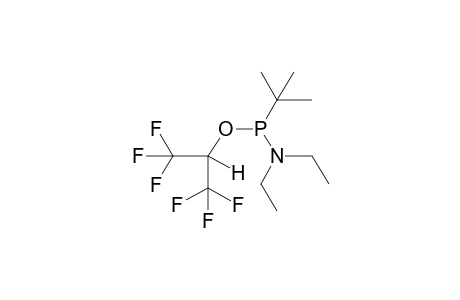 ALPHA-HYDROHEXAFLUOROISOPROPYL N,N-DIETHYLAMIDO(TERT-BUTYL)PHOSPHONITE