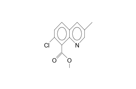 7-Chloro-3-methyl-quinoline-8-carboxylic acid, methyl ester