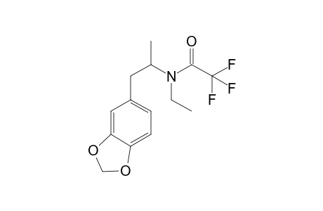 N-(1-(benzo[d][1,3]dioxol-5-yl)propan-2-yl)-N-ethyl-2,2,2-trifluoroacetamide