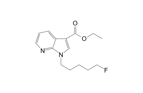 ethyl 1-(5-fluoropentyl)-1H-pyrrolo[2,3-b]pyridine-3-carboxylate