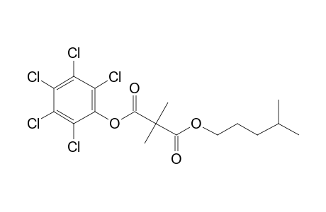 Dimethylmalonic acid, isohexyl pentachlorophenyl ester