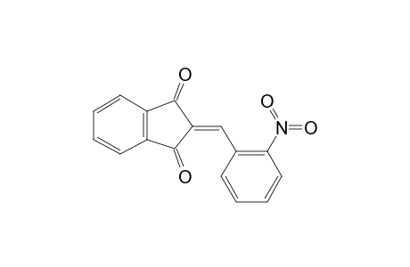 2-[[2-Nitrophenyl]methylene]-1H-indene-1,3(2H)-dione