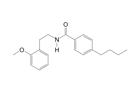 2-Methoxyphenethylamine 4-butylbenzoyl