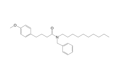 Butyramide, 4-(4-methoxyphenyl)-N-benzyl-N-decyl-