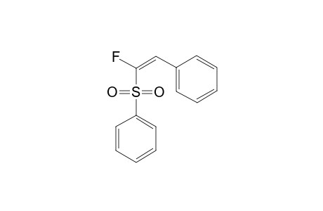 (Z)-1-FLUORO-2-PHENYL-1-(PHENYLSULFONYL)-ETHENE