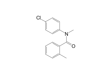 N-(4-chlorophenyl)-N,2-dimethylbenzamide