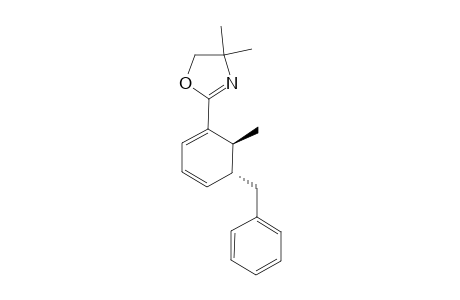 trans-4,5-Dihydro-4,4-dimethyl-2-(6-methyl-5-(phenylmethyl)-1,3-cyclohexadien-1-yl)oxazole