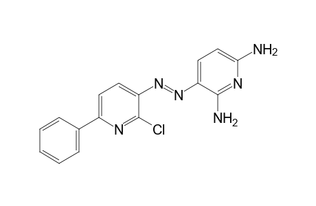 2-chloro-3-[(2,6-diamino-3-pyridyl)azo]-6-phenylpyridine