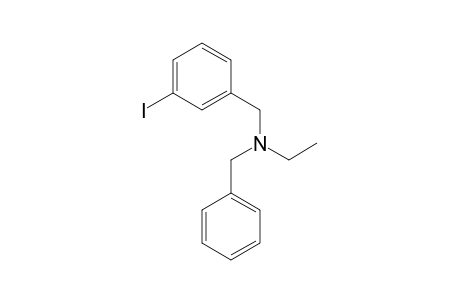 N-benzyl-N-(3-iodobenzyl)ethanamine