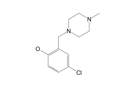 4-CHLORO-alpha-(4-METHYL-1-PIPERAZINYL)-o-CRESOL