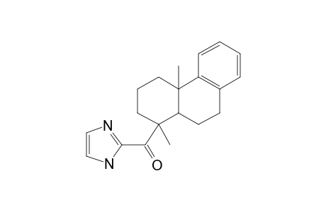 Methanone, 1H-imidazol-2-yl(1,2,3,4,4a,9,10,10a-octahydro-1,4a-dimethyl-1-phenanthrenyl)-, [1R-(1.alpha.,4a.alpha.,10a.alpha.)]-