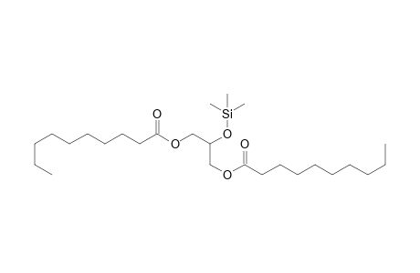 Glyceryl-1,3-dicapriate tms